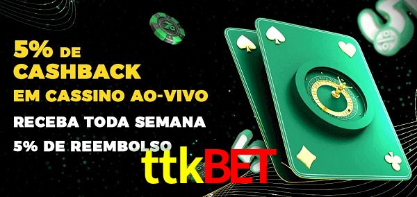 Promoções do cassino ao Vivo ttkbet